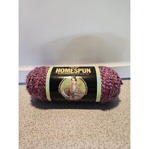 Lion Brand Homespun Yarn - Color #411 Mixed Berries